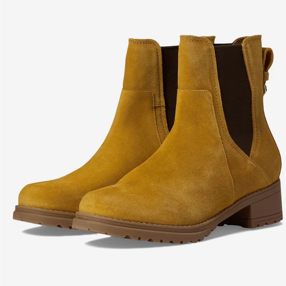 Cole Haan Camea Chelsea Suede Slip On Boots Size 8 New - Picture 2 of 6